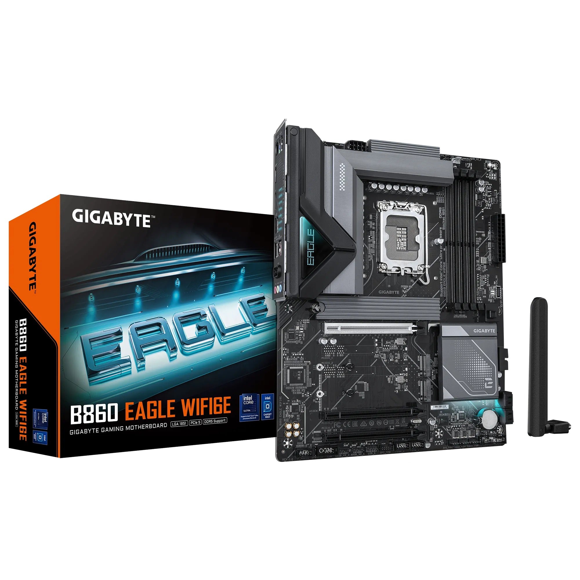 Gigabyte B860 Eagle WiFi6E ATX Intel Gaming Motherboard