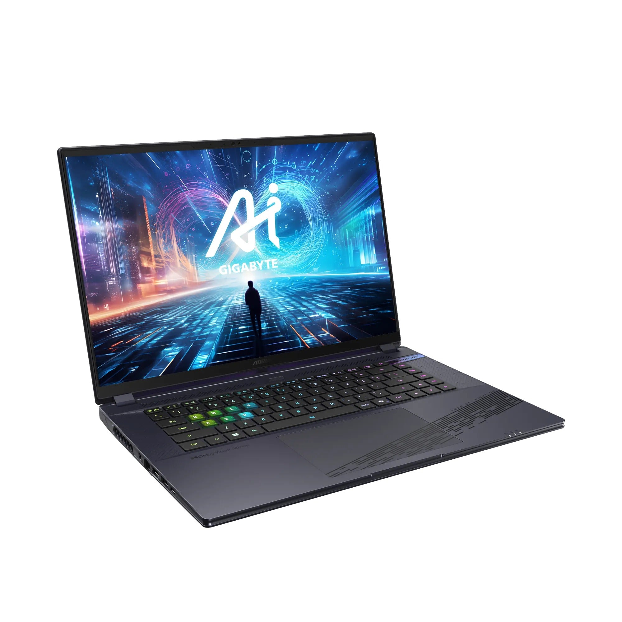 Gigabyte Aorus 16X (2024) ASG-63PHC64SH Gaming Laptop (Grey) | 16" QHD 165Hz | i9-14900HX | 32GB RAM | 1TB SSD | RTX 4070 | Windows 11 Home | Aorus Bag G2 | Gigabyte GP-G27QC-A-AP 27" Monitor