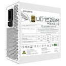 Gigabyte UD750GM PG5 V2 Ice 750W ATX 3.1 PCIe Gen 5.1 80+ Gold Modular Power Supply