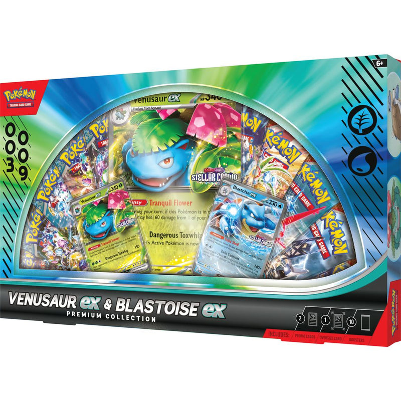 Pokemon Trading Card Game Venusaur Ex & Blastoise Ex