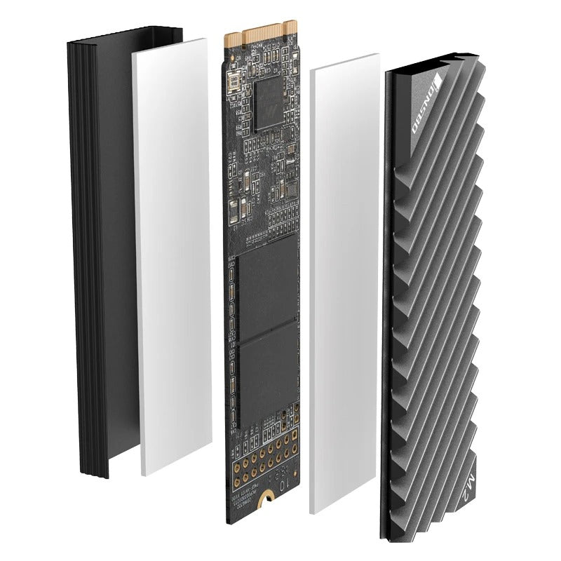 Jonsbo M2-3 SSD Air Cooling Radiator (Grey)