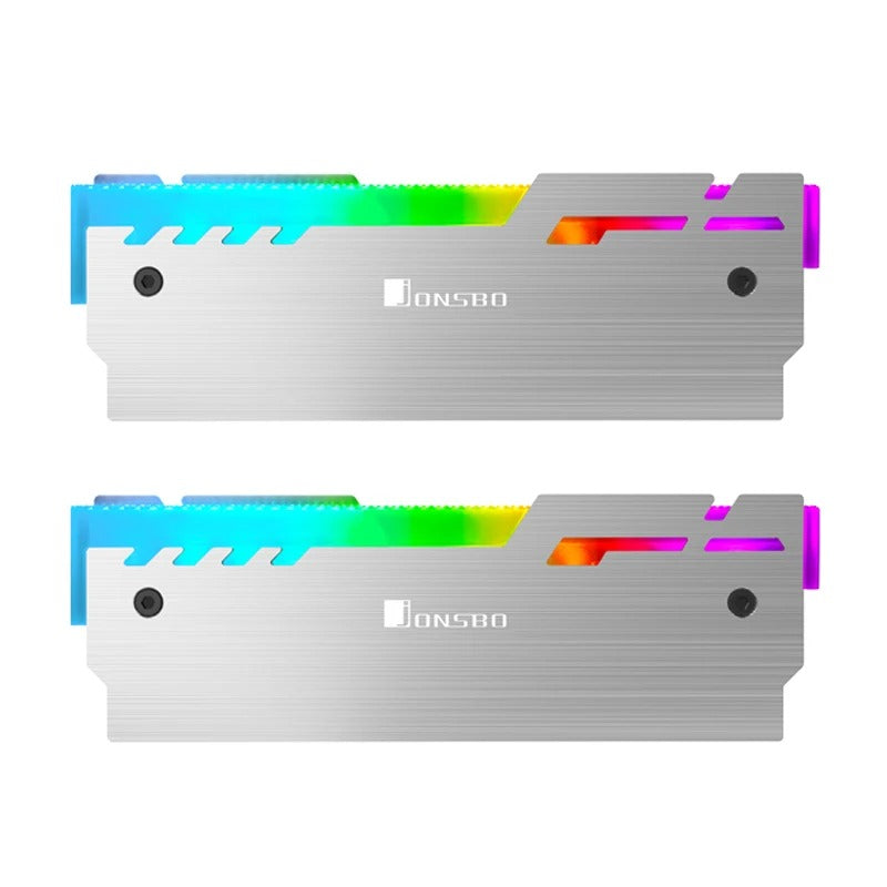 Jonsbo NC-3 ARGB Aluminum Memory Heatsink 2 pcs (Grey)