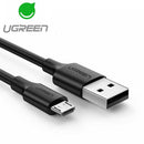 UGreen Micro USB Male To USB 2.0 A Male Cable - 2M (Black) (US289/60138) | DataBlitz
