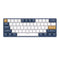 Royal Kludge RK61 Plus Tri-Mode RGB 61-Keys Hot-Swappable Mechanical Keyboard Klein Blue