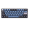 Royal Kludge RK61PLUS Tri-Mode RGB 61 Keys Hot Swappable Mechanical Keyboard Indigo (Sky Cyan Switch)
