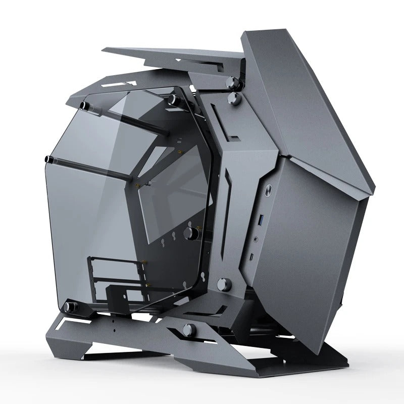 Jonsbo MOD-3 Mini Mech Warrior M-ATX Computer Case (Black)