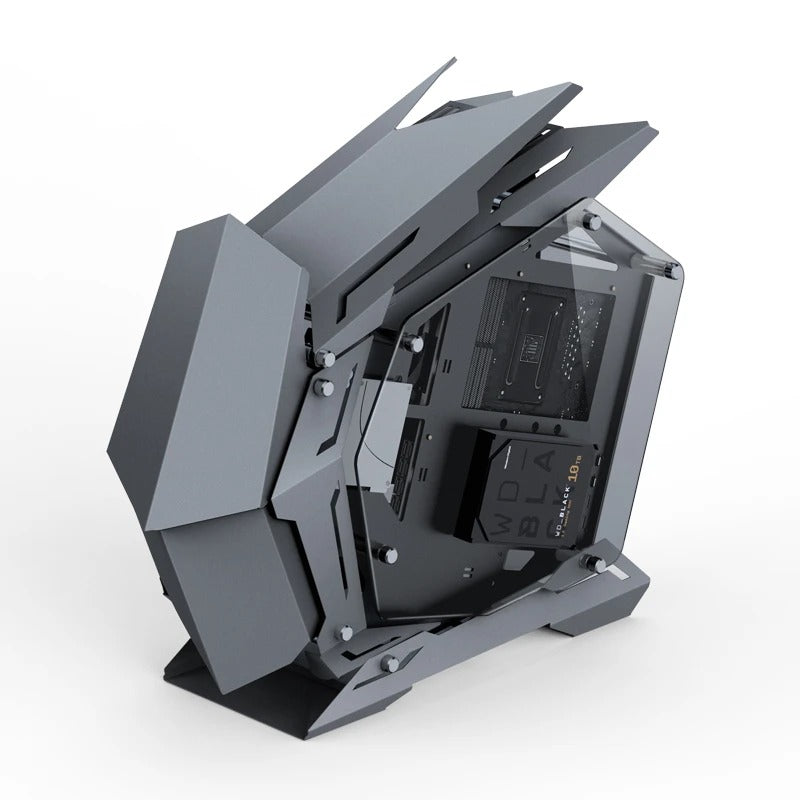 Jonsbo MOD-3 Mini Mech Warrior M-ATX Computer Case (Black)