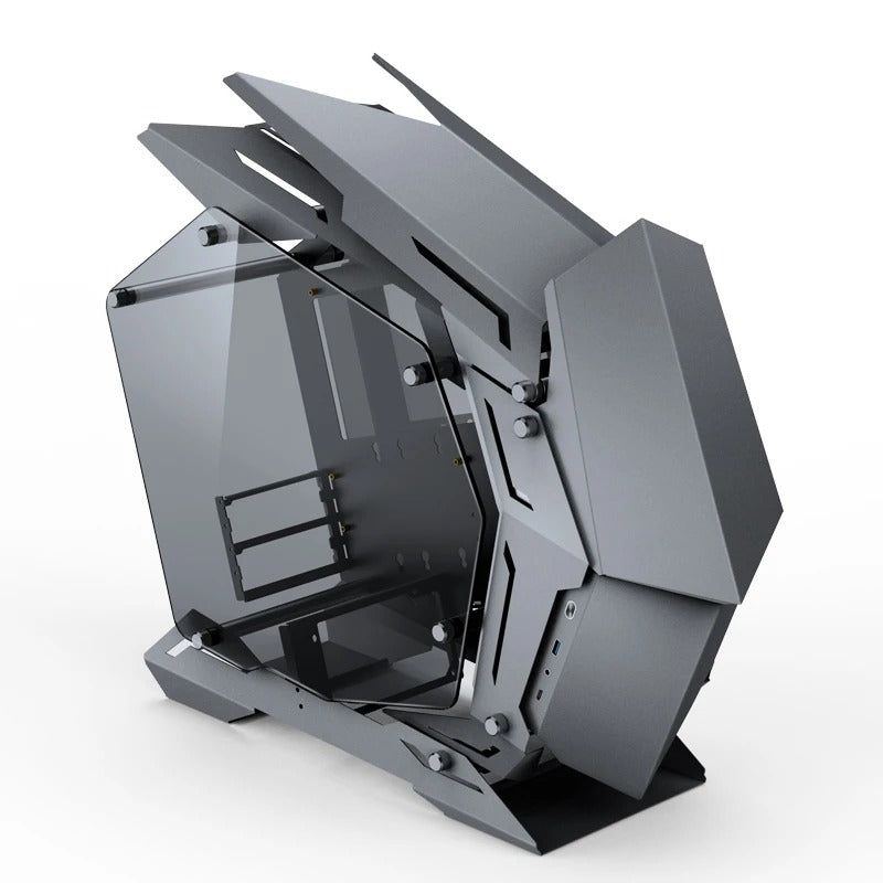 Jonsbo MOD-3 Mini Mech Warrior M-ATX Computer Case (Black)