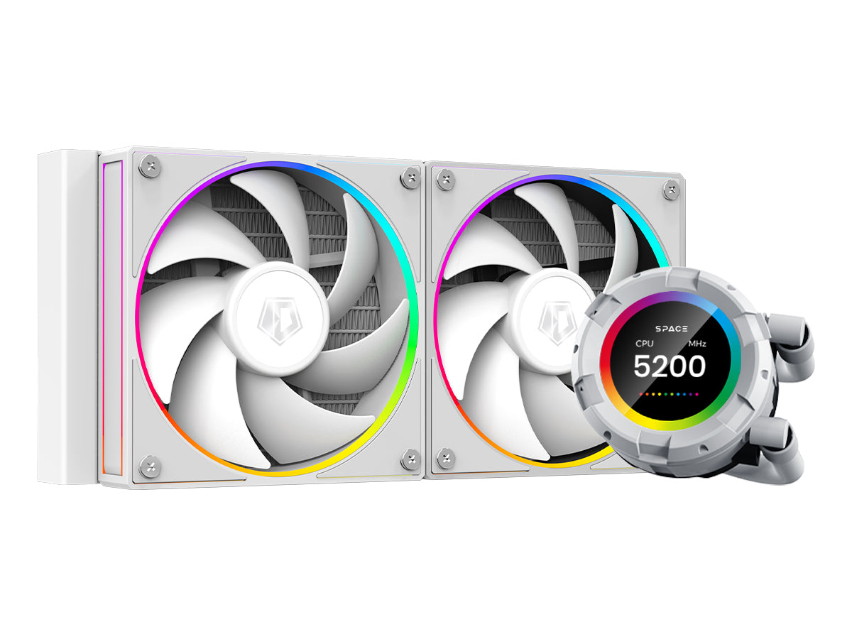 ID-Cooling SL240 LCD 240mm AIO Liquid CPU Cooler | DataBlitz