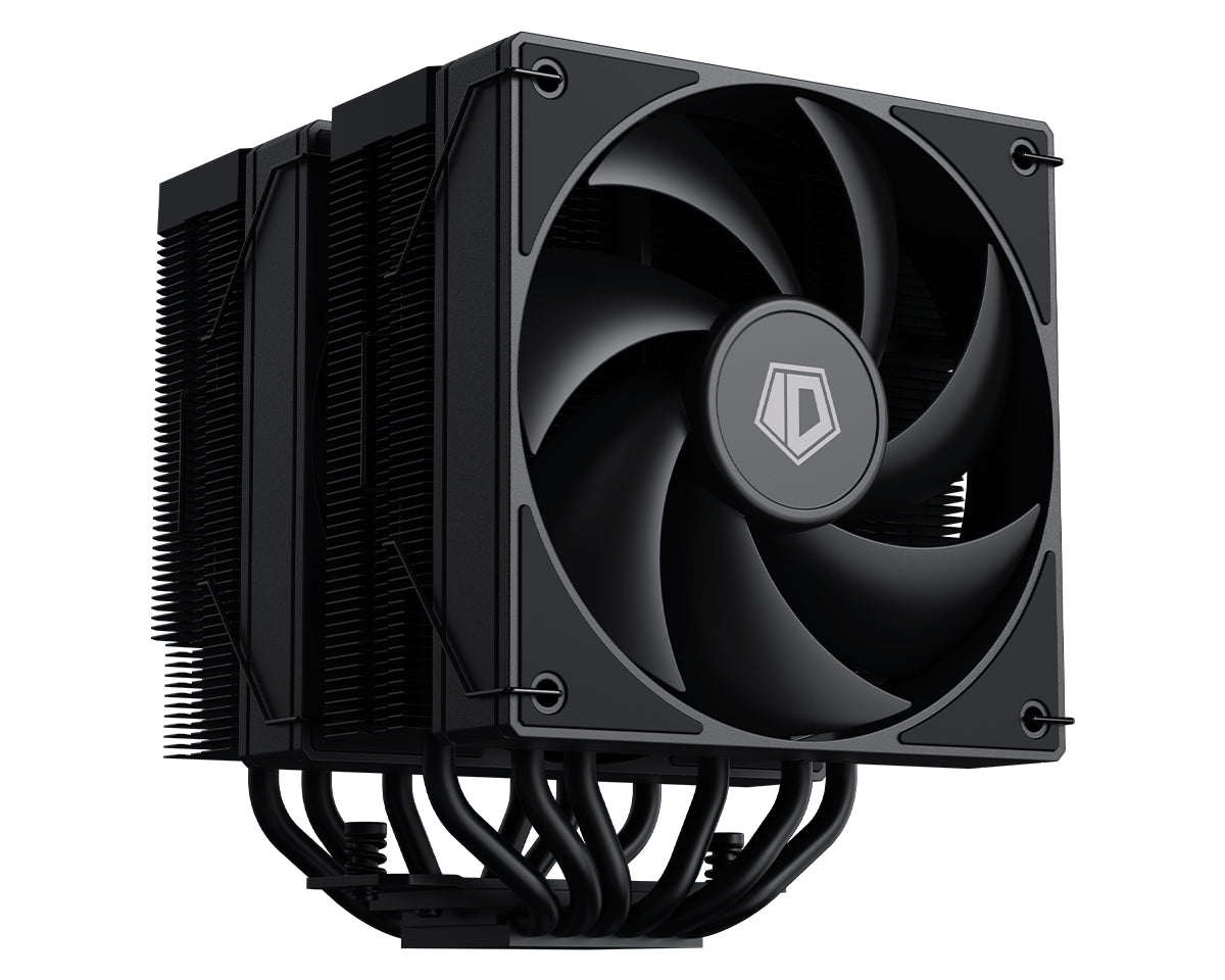 ID-Cooling Frozn A620 Twin Tower CPU Cooler With 2x120mm PWM Fan (Black) | DataBlitz