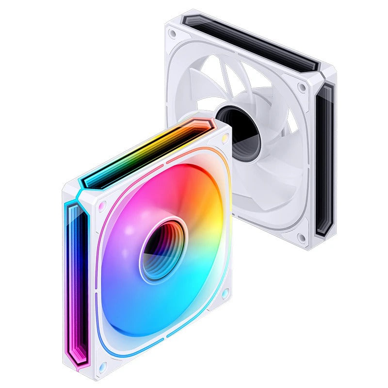 Jonsbo FR-505WR 25MM ARGB Infinity Mirror Series Fan (White)