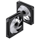 Jonsbo FR-505BR 25MM ARGB Infinity Mirror Series Fan (Black)