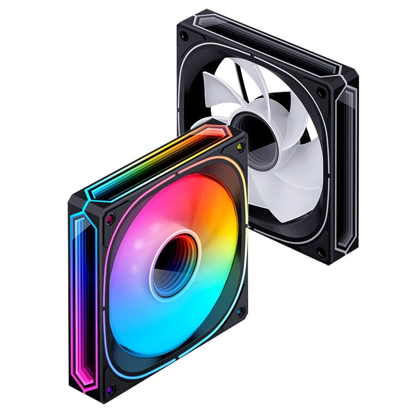 Jonsbo FR-505BR 25MM ARGB Infinity Mirror Series Fan (Black)