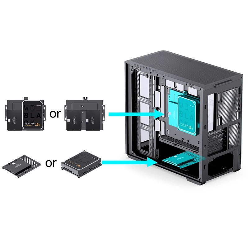 Jonsbo D300 M-ATX Computer Case