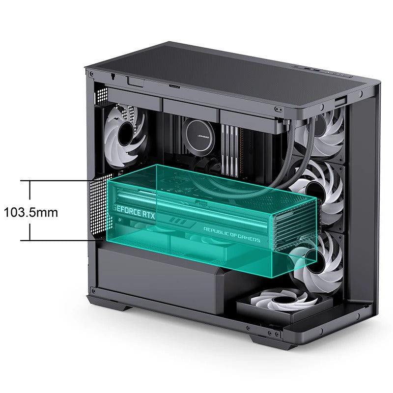 Jonsbo D300 M-ATX Computer Case