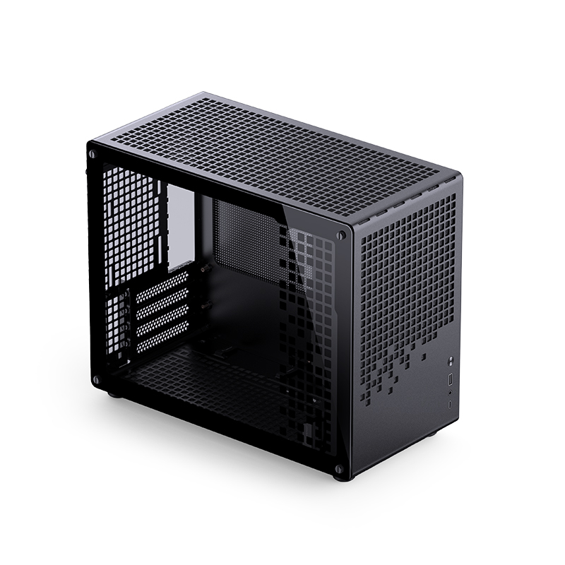 Jonsplus Z20 M-ATX Computer Case (Black, Orange/Black, Pink/White, White)