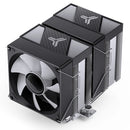 Jonsbo CR-1400 DV2 ARGB Silent Series 90MM Dual-Fan / Dual-Tower CPU Cooler (Black)