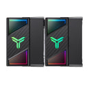 Jonsbo CR-1400 DV2 ARGB Silent Series 90MM Dual-Fan / Dual-Tower CPU Cooler (Black)