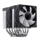 Jonsbo CR-1400 DV2 ARGB Silent Series 90MM Dual-Fan / Dual-Tower CPU Cooler (Black)