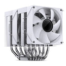 Jonsbo CR-1400 DV2 ARGB Silent Series 90MM Dual-Fan / Dual-Tower CPU Cooler (White)