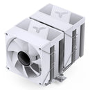 Jonsbo CR-1400 DV2 ARGB Silent Series 90MM Dual-Fan / Dual-Tower CPU Cooler (White)