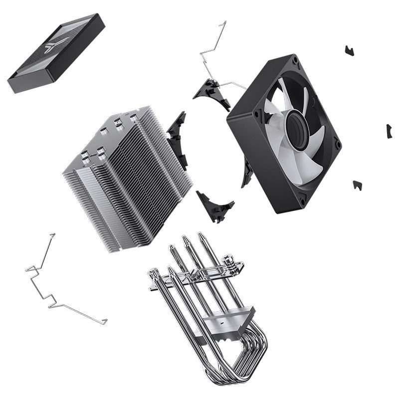 Jonsbo CR-1400 V2 ARGB Silent Series 90MM Single-Tower CPU Cooler