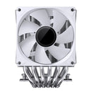 Jonsbo CR-1400 DV2 ARGB Silent Series 90MM Dual-Fan / Dual-Tower CPU Cooler (White)