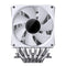 Jonsbo CR-1400 DV2 ARGB Silent Series 90MM Dual-Fan / Dual-Tower CPU Cooler (White)