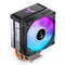 Jonsbo CR-1300 EVO 90MM Single-Tower CPU Cooler (Black, White)