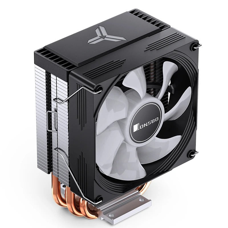 Jonsbo CR-1300 EVO 90MM Single-Tower CPU Cooler (Black, White)