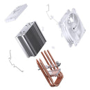 Jonsbo CR-1400E 90MM Single-Tower CPU Cooler (Black, White)