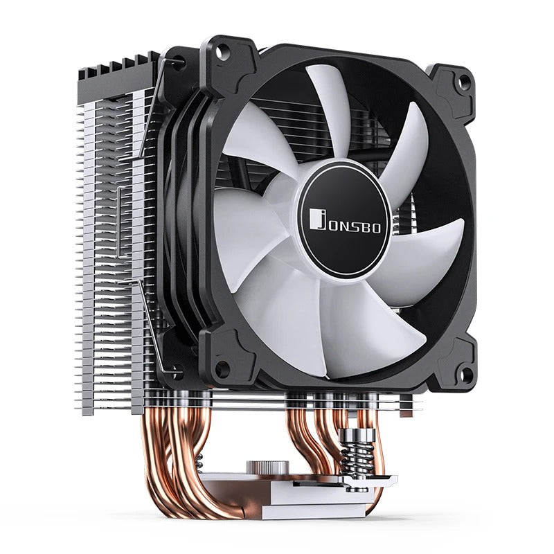 Jonsbo CR-1400E 90MM Single-Tower CPU Cooler (Black, White)