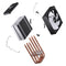 Jonsbo CR-1300 EVO 90MM Single-Tower CPU Cooler (Black, White)
