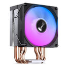 Jonsbo CR-1300 EVO 90MM Single-Tower CPU Cooler (Black, White)