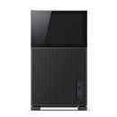 Jonsbo D31 Mesh M-ATX Computer Case (Black, White) + Jonsbo DS8 8" Display Secondary Screen (Black, White)