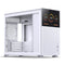 Jonsbo D31 Mesh M-ATX Computer Case (Black, White) + Jonsbo DS8 8" Display Secondary Screen (Black, White)
