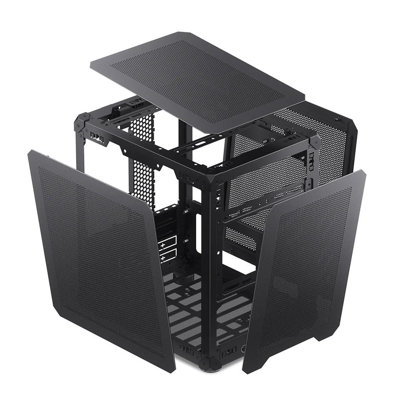 Jonsbo C6 Handle M-ATX Separated Cabinet Case (Black)