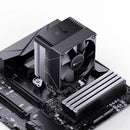 Jonsbo CR-1400 EVO Silent Series 90MM Single-Tower CPU Cooler (Black)
