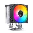 Jonsbo CR-1400 EVO ARGB Silent Series 90MM Single-Tower CPU Cooler (Black)