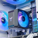 Jonsbo CR-1400 EVO ARGB Silent Series 90MM Single-Tower CPU Cooler (Black)