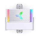 Jonsbo CR-1400 EVO ARGB Silent Series 90MM Single-Tower CPU Cooler (Black, White)