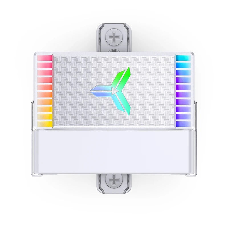 Jonsbo CR-1400 EVO ARGB Silent Series 90MM Single-Tower CPU Cooler (Black, White)