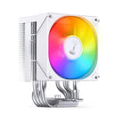 Jonsbo CR-1400 EVO ARGB Silent Series 90MM Single-Tower CPU Cooler (Black, White)