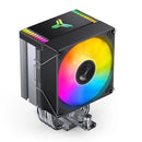 Jonsbo CR-1400 EVO ARGB Silent Series 90MM Single-Tower CPU Cooler (Black)