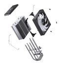 Jonsbo CR-1000 EVO Silent Series 120MM Single-Tower CPU Cooler