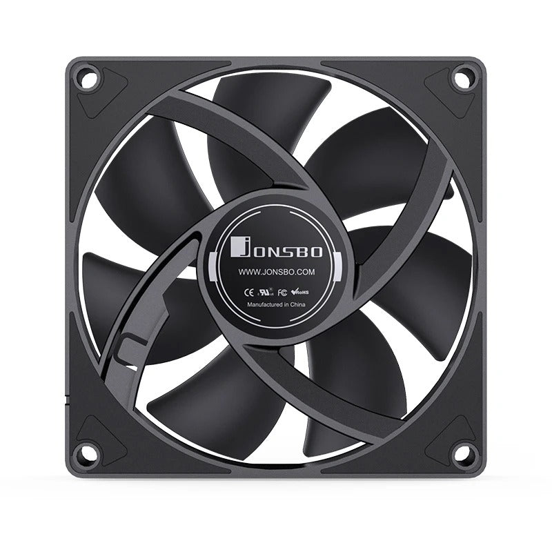 Jonsbo CR-1400 EVO Silent Series 90MM Single-Tower CPU Cooler (Black)