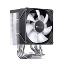 Jonsbo CR-1400 EVO ARGB Silent Series 90MM Single-Tower CPU Cooler (Black)