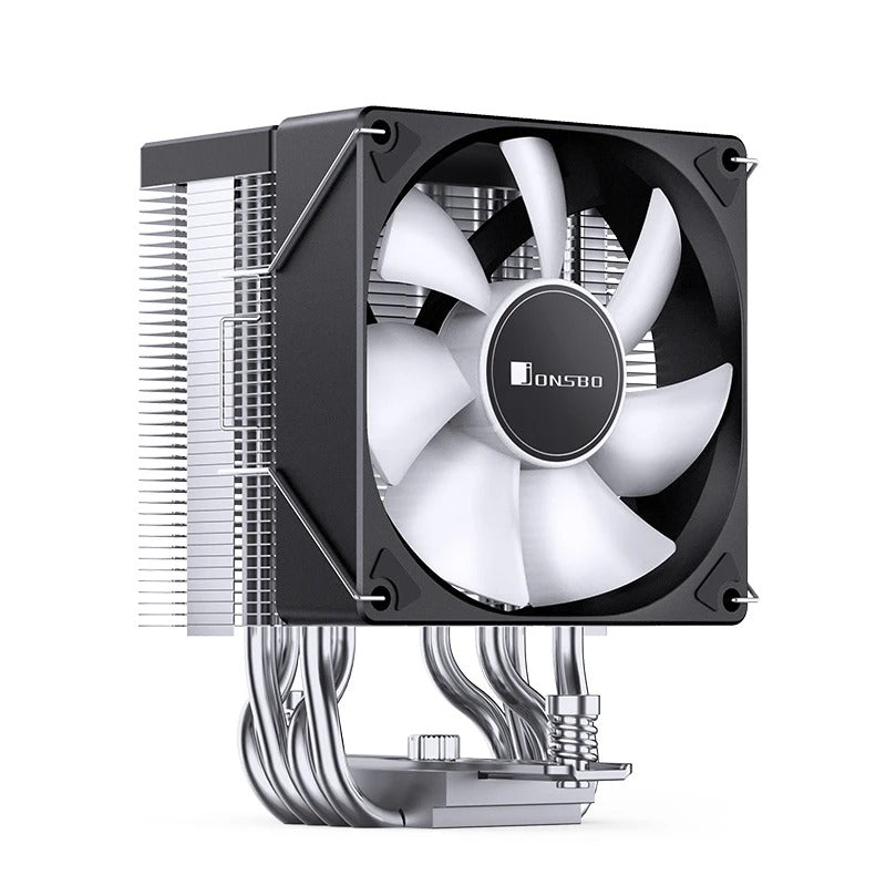 Jonsbo CR-1400 EVO ARGB Silent Series 90MM Single-Tower CPU Cooler (Black)