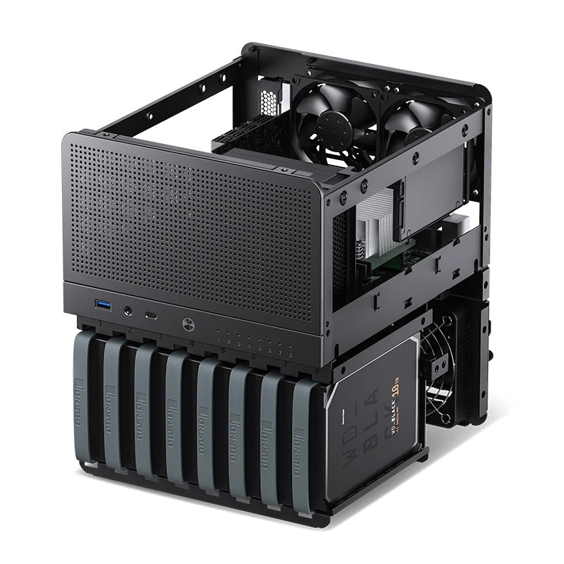 Jonsbo N3 NAS Computer Case (Black)