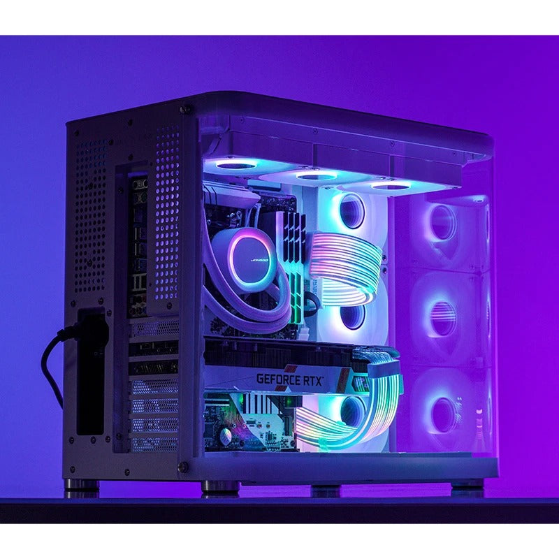 Jonsbo DY-2 ARGB Power Extension Cable GPU 24 Pin (M/B24PIN) (White)